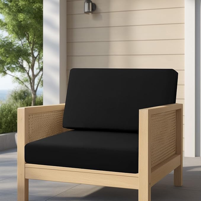 idee-home Outdoor Cushions for Patio Furniture, Outdoor Seat Cushion, - Image 2