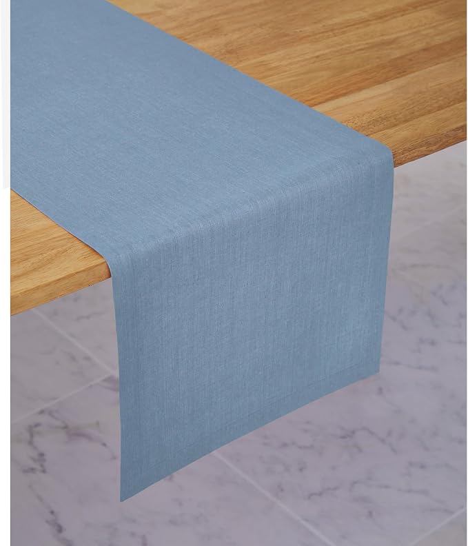 Solino Home Linen Table Runner 120 Inches Long by SolinoHome