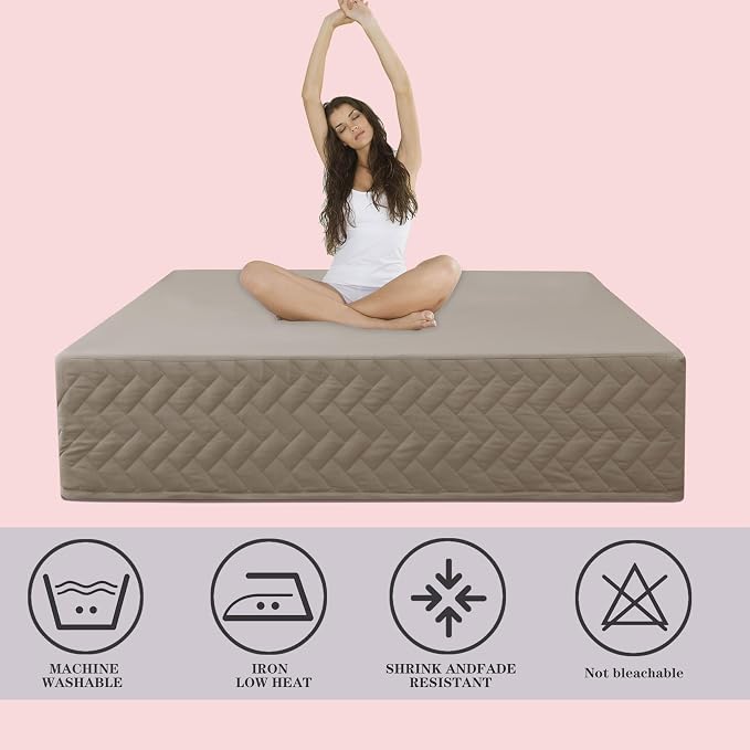 Full Bed Skirt-Box Spring Cover - Image 4