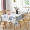 60x102inches Retro Moroccan Tablecloth Oriental Eastern Pattern Ornament Tiles by TTQYFNM