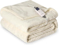 Heat Blanket 72”x84” Full Size, Soft Flannel & Sherpa Reversible Electric by Unknown