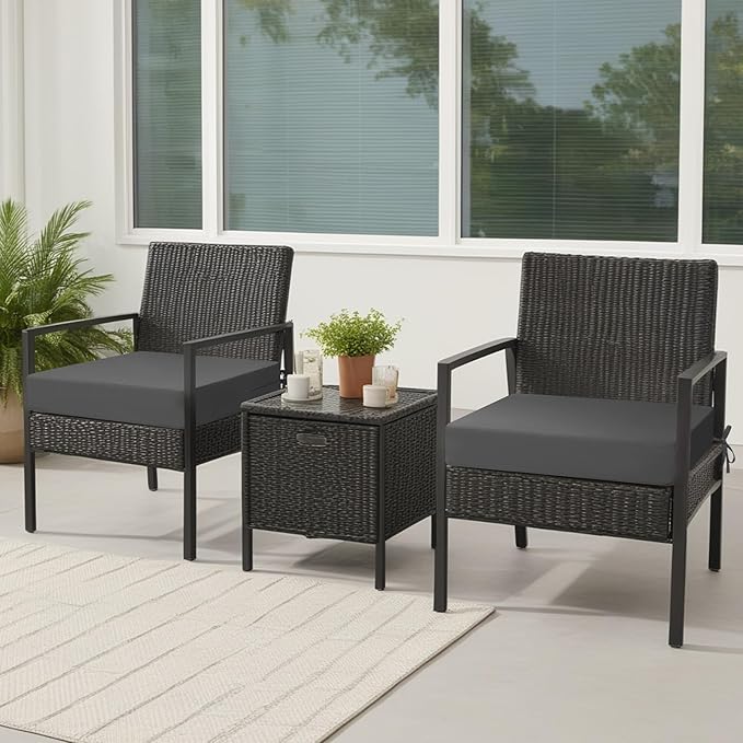 idee-home Outdoor Cushions for Patio Furniture, Outdoor Seat Cushion, - Image 3
