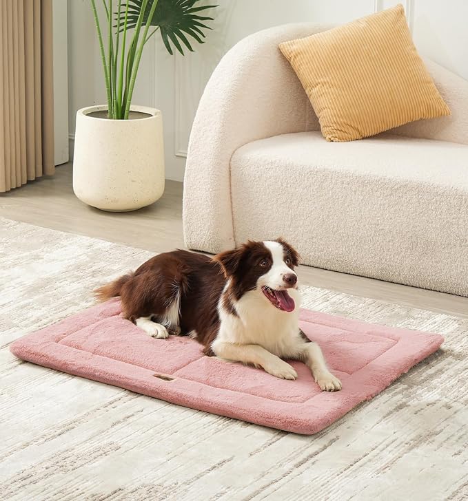Made4Pets Dog Crate Pad Bed for Medium Large Dogs, Washable & Reversible - Image 6