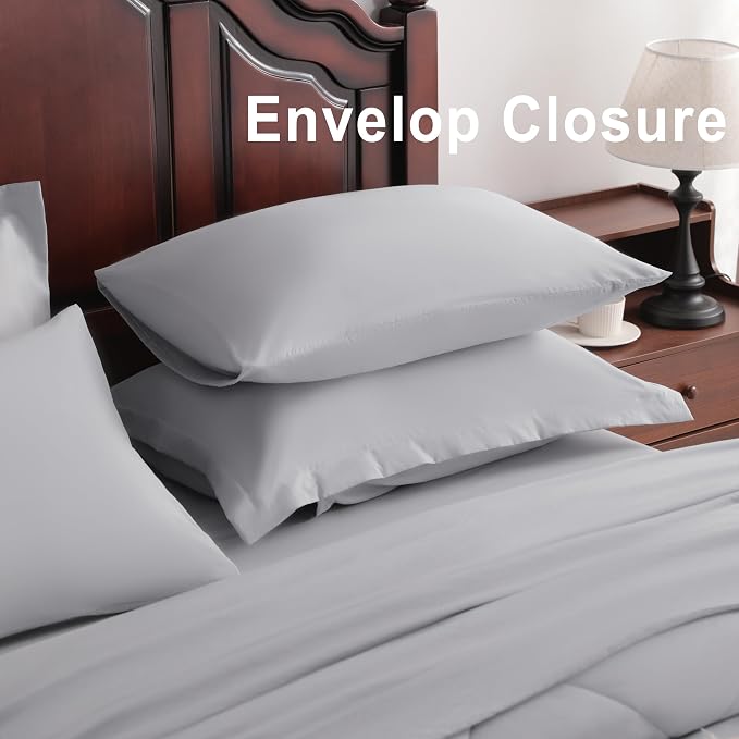 NTBAY Queen Comforter Set with Sheets, 7 Pieces Soft and Breathable Queen - Image 5