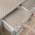 Shelf and Drawer Liner for Kitchen Cabinets Non-Adhesive, Strong Grip Non-Slip by Shinlendid