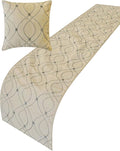 The HomeCentric Beige Bed Runner by TheHomeCentric