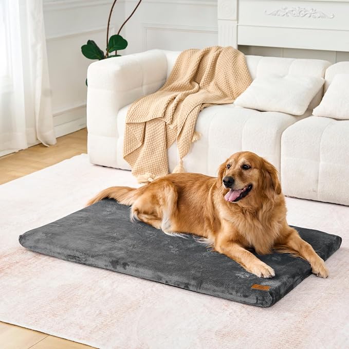 Dog Crate Pad - Extra Large Dog Beds - XXL Memory Foam Pet Bed - Image 7