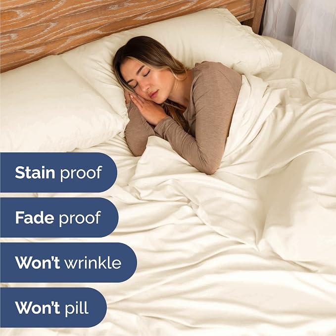Cal King Size 4 Piece Sheet Set - Image 5