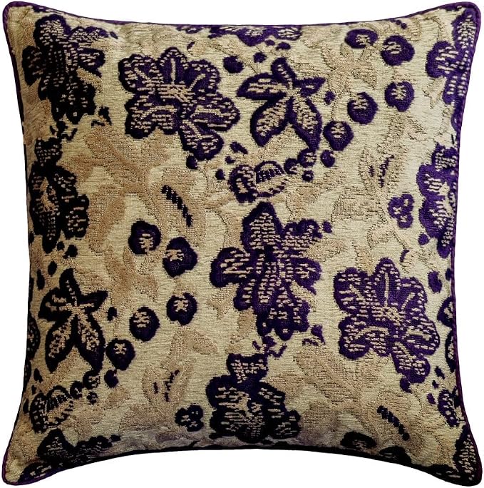 The HomeCentric King/Queen/Twin Purple Decorative CA King 86"x18" Bed Runner - Image 4