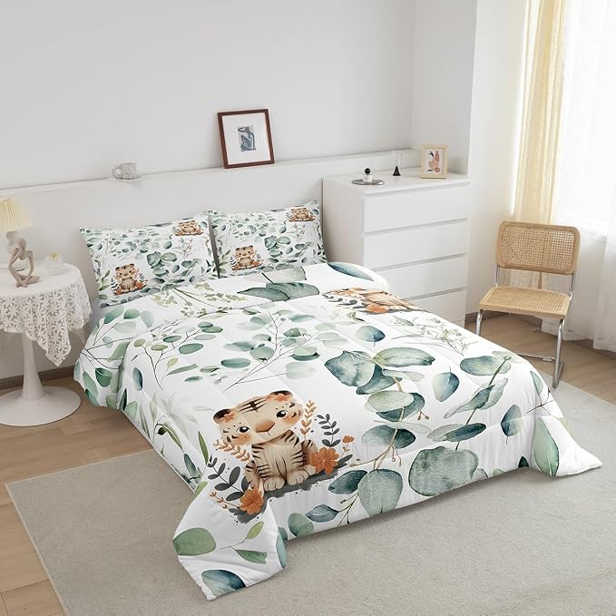 Erosebridal Kids Cute Animal Twin Comforter Set - Image 3