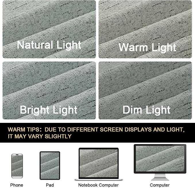 PrinceDeco 100% Blackout Curtains - Image 8