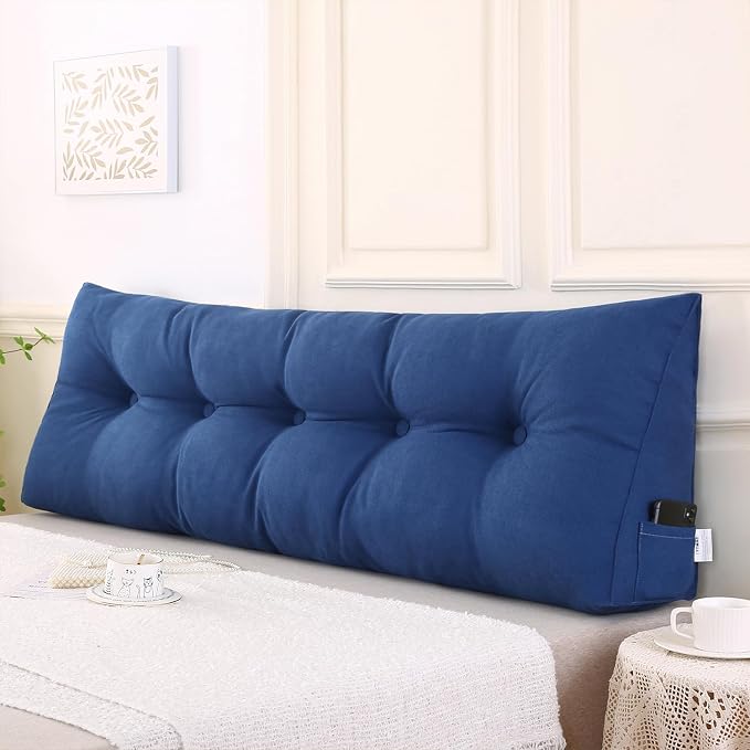 SAMTY Triangular Wedge Pillow headboard Full Size - Image 3