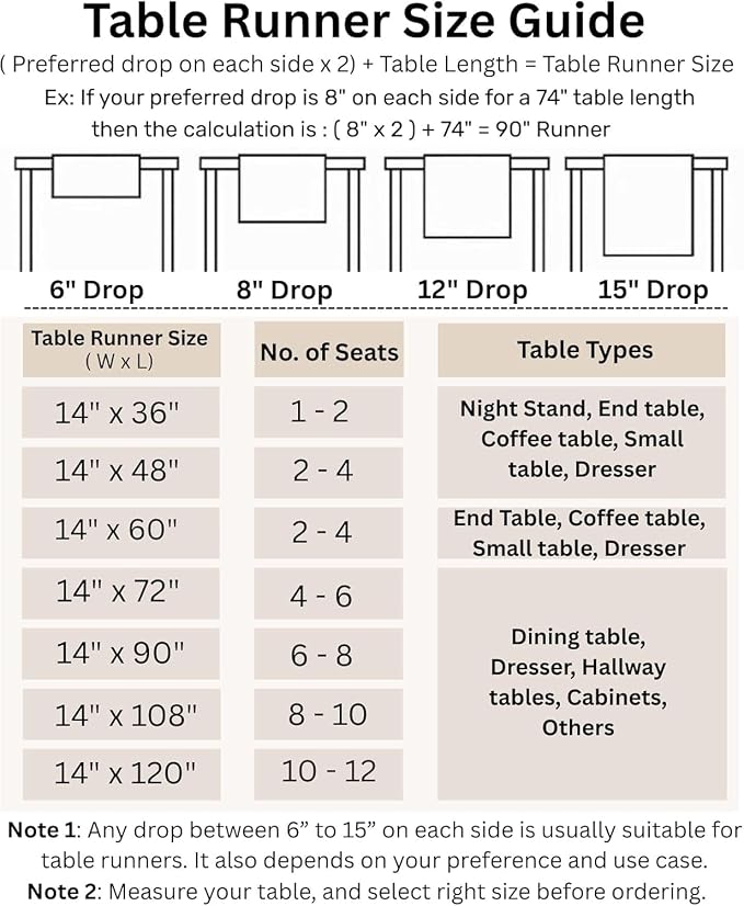 Solino Home Stripe Linen Table Runner 132 Inches Long - Image 7