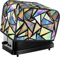 Iridescent Bright Colorful Pretty 2 Slice Toaster Cover, Waterproof Toaster by Unknown