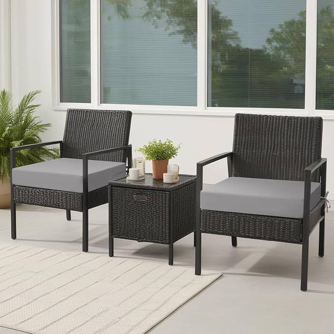 idee-home Outdoor Cushions for Patio Furniture, Outdoor Seat Cushion, - Image 3