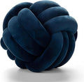 Knot Ball Pillows, Round Throw Pillow Cushion Home Decoration Soft Plush Pillow by KEBAIHUA