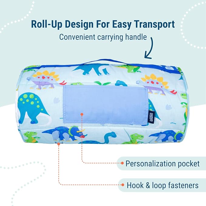 Wildkin Kids Original Nap Mat – Cozy Kids Sleep Mat - Image 4
