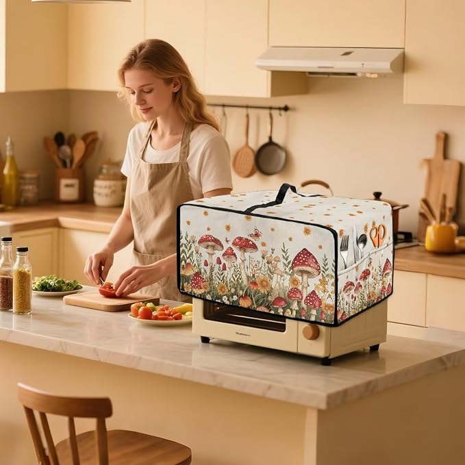 Air Fryer Toaster Oven Cover Fabric Convection Oven Cover - Image 3