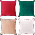 MONDAY MOOSE Christmas Decorative Throw Pillow Covers Cushion Cases, Mix and by MondayMoose