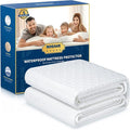Premium 100% Waterproof Twin XL Mattress Protector Breathable Cooling 3D Air by BOSANE