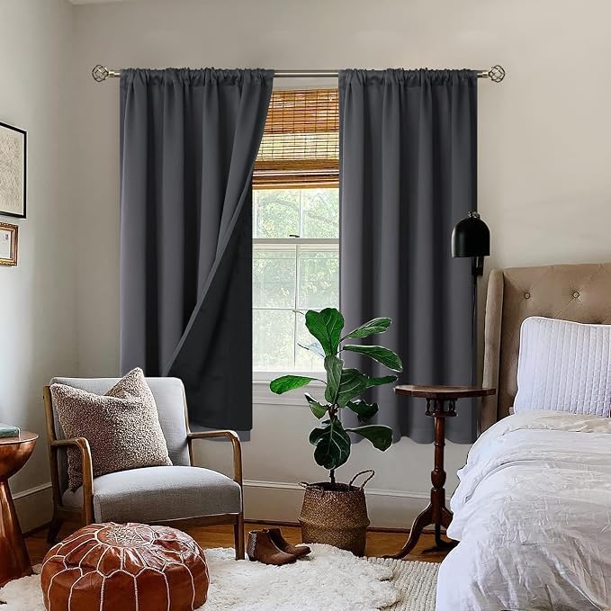 BGment Thermal Insulated 100% Blackout Curtains - Image 2