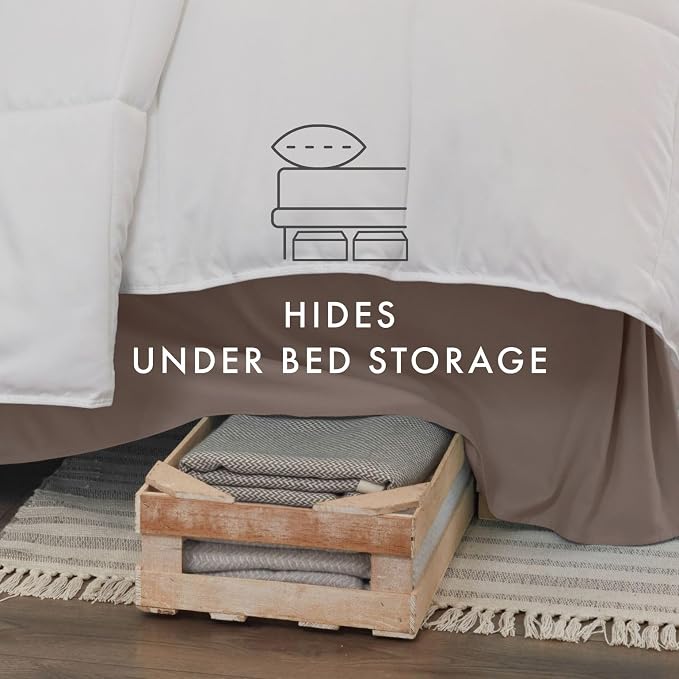 Linen Market Bed Skirt - Image 2