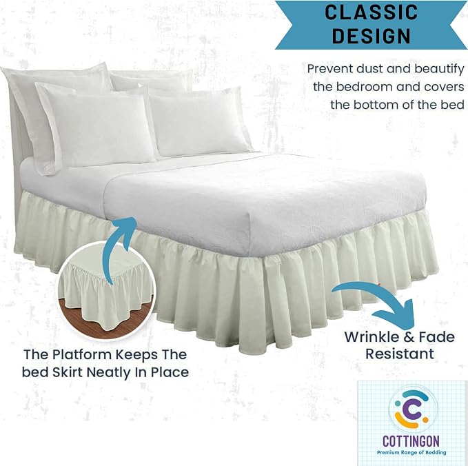Cottingon Ruffled Bed Skirt - Image 4