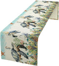 Ocean Animals Sea Turtle Table Runner Underwater Life Octopus Starfish Seaweed by Unknown