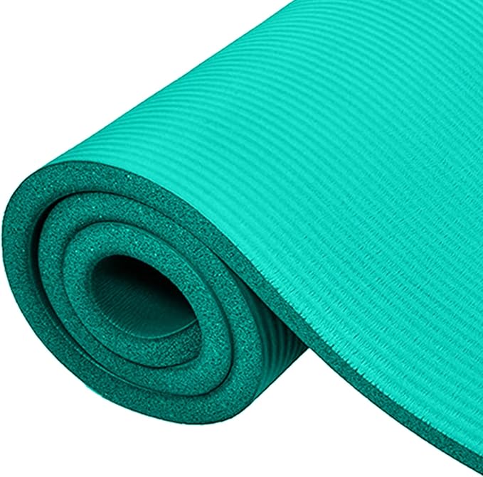 BalanceFrom GoCloud 71x24 Inches Extra Thick Yoga Mat 1-Inch High-Density Foam - Image 9