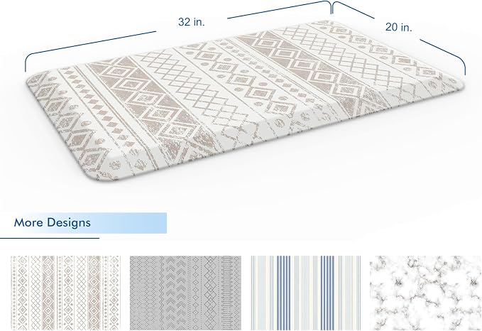 Klay Home Kitchen mats for Floor Anti Fatigue, 3/4" Thick 100% PU Memory Foam - Image 2