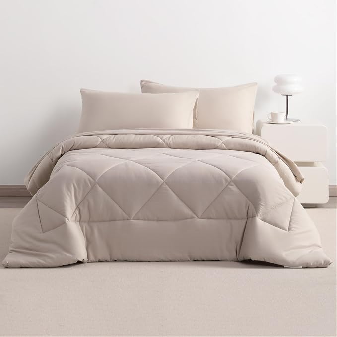NTBAY Twin Comforter Set with Sheets, 5 Pieces Soft and Breathable Twin Bedding - Image 7
