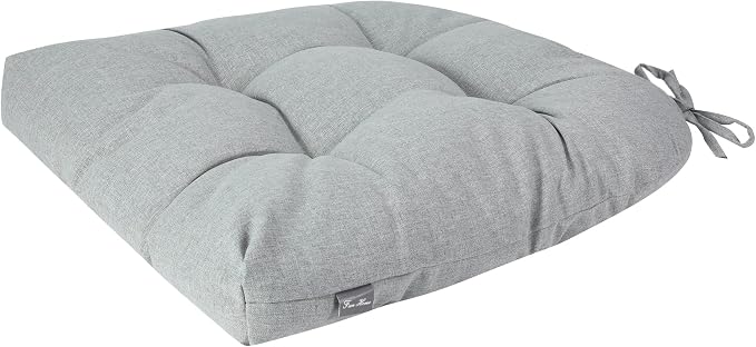FUNHOME Outdoor Chair Cushions 19 x19 Inch, Water Resistant Tufted Seat - Image 6