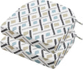 idee-home Outdoor Chair Cushions Set of 2, Thick 19" x 19" x 3" Outdoor Seat by idee-home