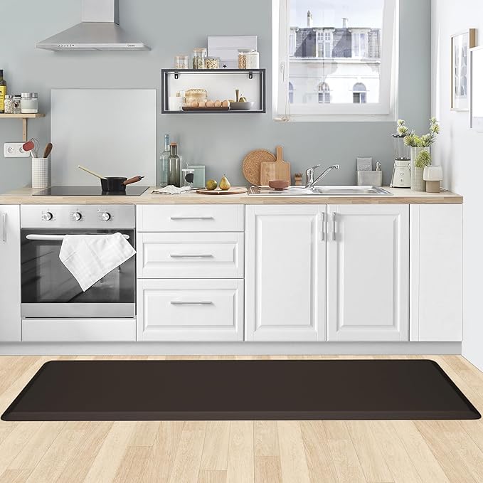 KitchenClouds Kitchen Mat Cushioned Anti Fatigue Kitchen Rug 17.3"x60" - Image 7