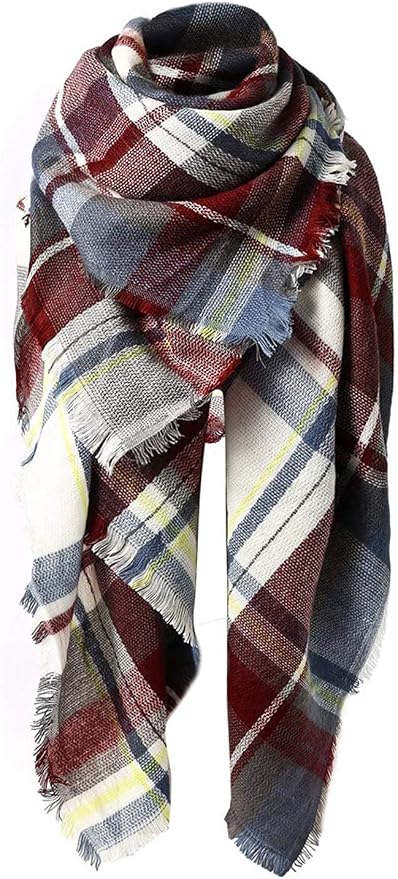 American Trends Women's Cozy Warm Winter Fall Blanket Scarf Stylish Soft Chunky by AmericanTrends