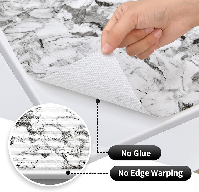 Drawer and Shelf Liner for Kitchen Cabinet: 17 in X 30 Ft Non Slip Waterproof - Image 4
