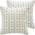 Square Throw Pillow Covers Pack of 2, Decoration Pillows Cushion Covers by bilingaier