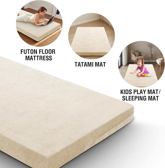 H.VERSAILTEX Twin Size Armless Futon Mattress Covers - Image 7