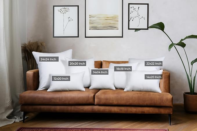 Utopia Bedding Throw Pillows, 24 x 24 Inches Pillows - Image 2