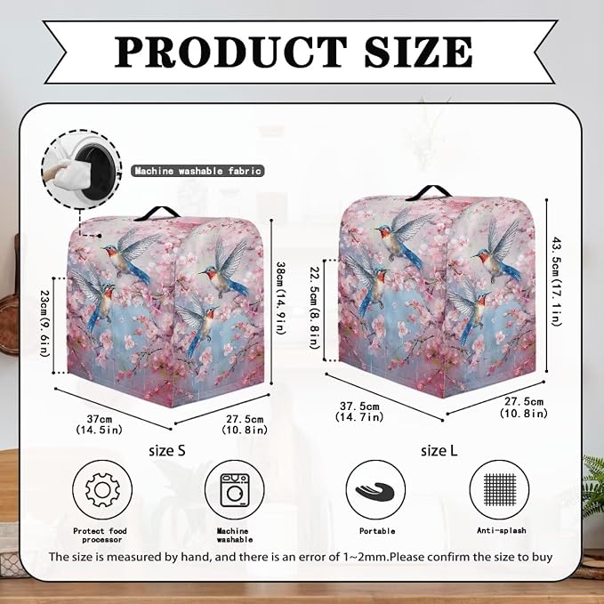 Kitchen Aid Mixer Cover Pink - Image 6