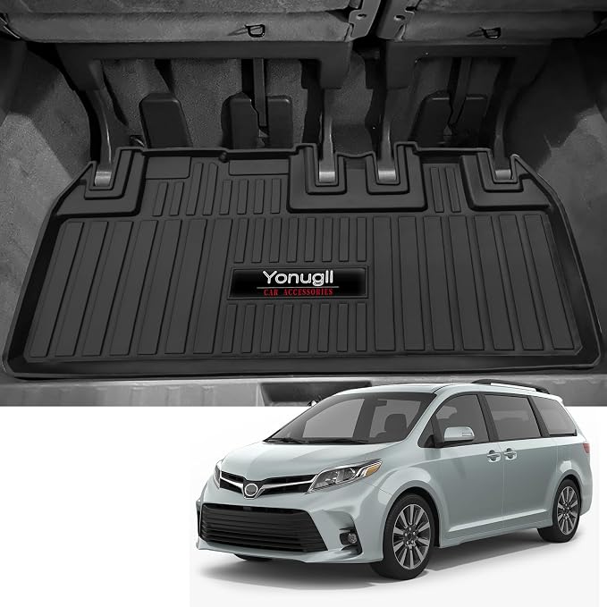 Custom Car Cargo Mats Trunk Liner All Weather TPE Protection Mat Accessories by Yonugli