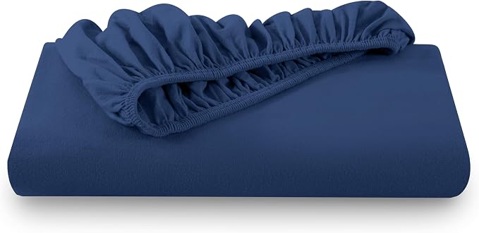 Bare Home Flannel Fitted Bottom Sheet 100% Cotton, Velvety Soft Heavyweight - Image 7