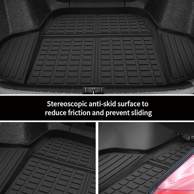 Custom for 2018-2025 2026 Honda Accord Cargo Mats Trunk Liner All Weather TPE - Image 2