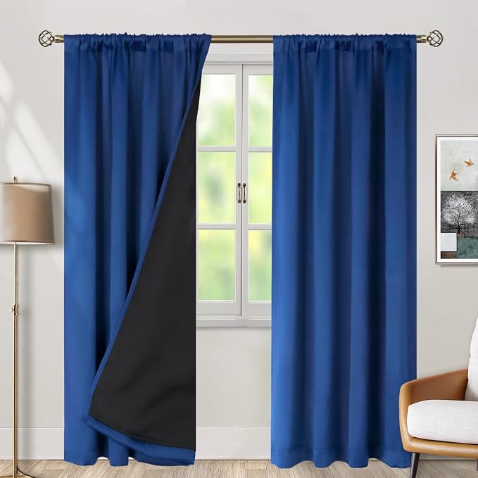 BGment Thermal Insulated 100% Blackout Curtains by BGment