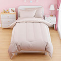 SANDJEST Beige Duvet Cover Sets Twin Size by SANDJEST
