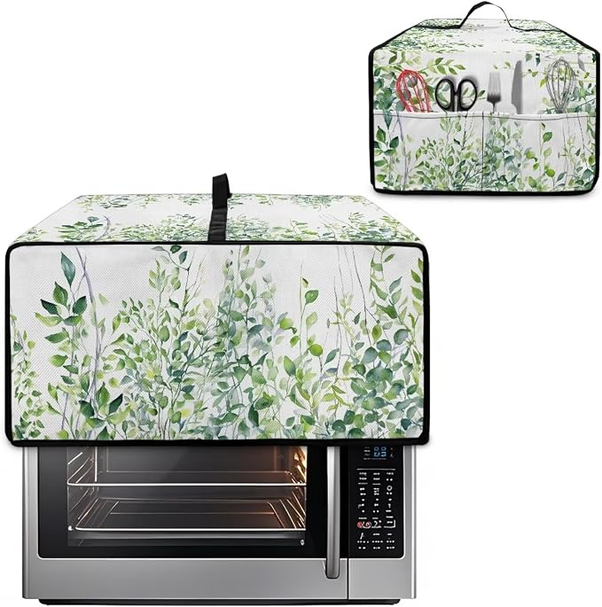 Toaster Oven Dust Cover with Storage Pockets, Dust-Proof Kitchen Appliance - Image 2