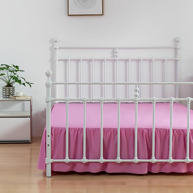 Bed Skirt Twin Size Ruffled Bed Skirt - Image 6