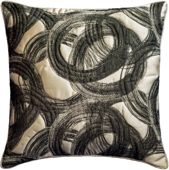 The HomeCentric King/Queen/Twin Black Designer Full 68"x18" Bed Runner - Image 5