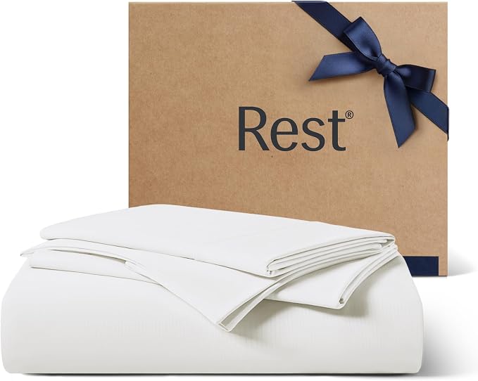 REST® Evercool®+ Starter Sheet Set, Full Size, Breathable Bed Sheet by REST
