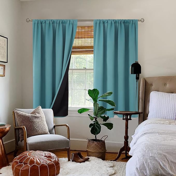 BGment Thermal Insulated 100% Blackout Curtains - Image 2